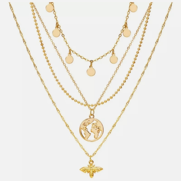 2021 Boho Multi-Layer Choker Clavicle Necklaces - Picture 5 of 7